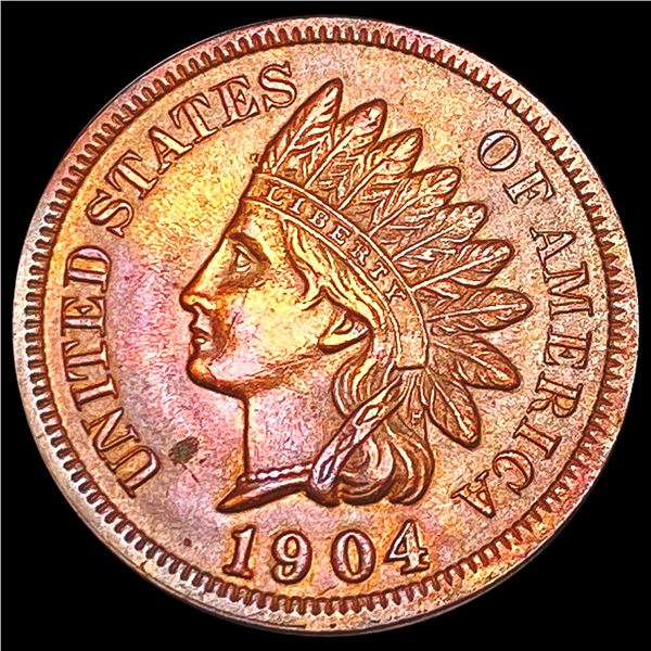 1904 Indian Head Cent CLOSELY UNCIRCULATED