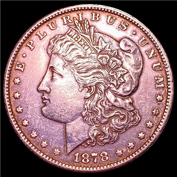 1878-S Morgan Silver Dollar CLOSELY UNCIRCULATED