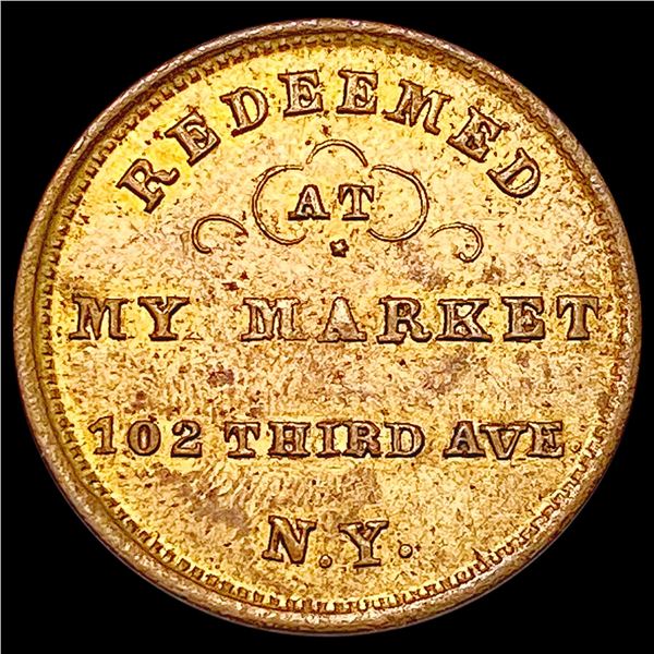 NA Ph. J Seiters Market  CLOSELY UNCIRCULATED