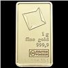 Image 2 : Valcambi 1G .9999 Fine Gold Bar