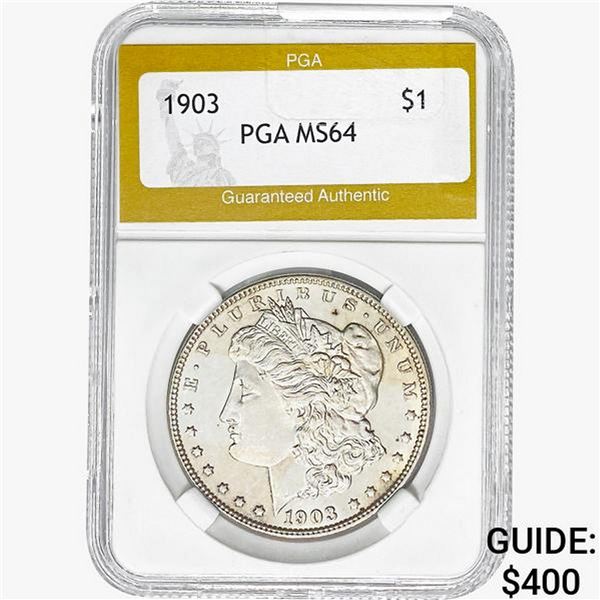 1903 Morgan Silver Dollar PGA MS64