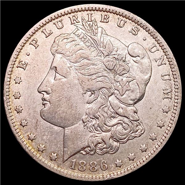 1886-O Morgan Silver Dollar NEARLY UNCIRCULATED