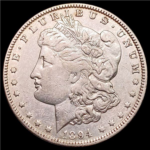 1894-O Morgan Silver Dollar NEARLY UNCIRCULATED