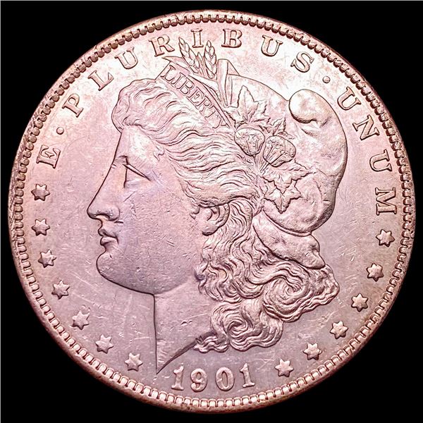 1901-S Morgan Silver Dollar CHOICE AU