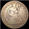 Image 1 : 1856 Seated Liberty Half Dollar NICELY CIRCULATED