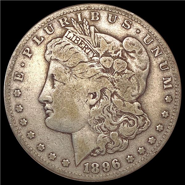 1896-S Morgan Silver Dollar LIGHTLY CIRCULATED
