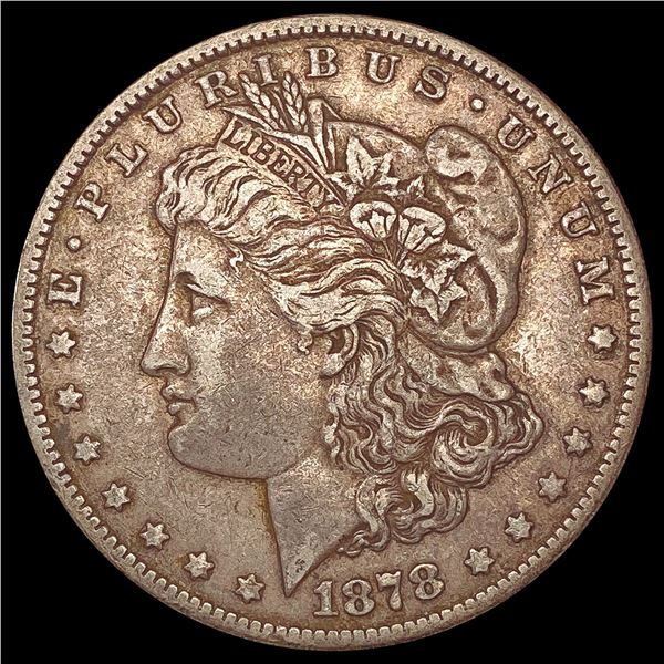 1878-CC Morgan Silver Dollar LIGHTLY CIRCULATED