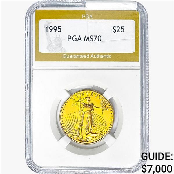 1995 1/2oz $25 AGE PGA MS70