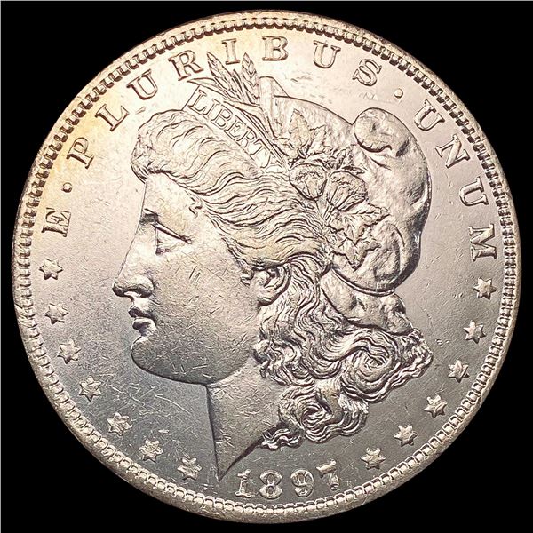 1897-O Morgan Silver Dollar CLOSELY UNCIRCULATED