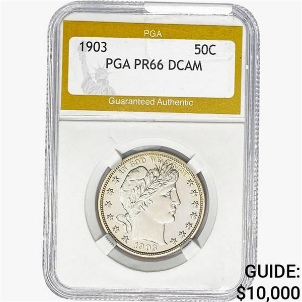1903 Barber Half Dollar PGA PR66 DCAM