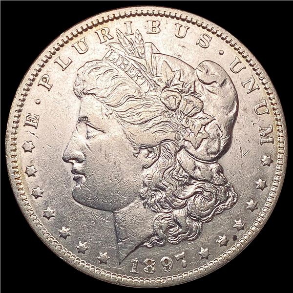 1897-O Morgan Silver Dollar CLOSELY UNCIRCULATED