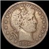 Image 1 : 1915-D Barber Half Dollar NICELY CIRCULATED