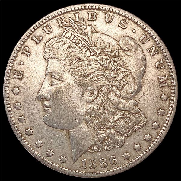 1886-O Morgan Silver Dollar NEARLY UNCIRCULATED