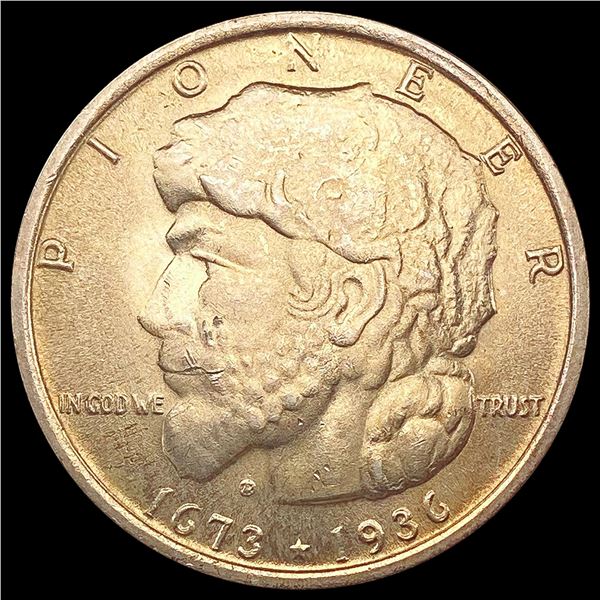 1936 Elgin Half Dollar GEM BU