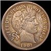 Image 1 : 1901-O Barber Dime NEARLY UNCIRCULATED