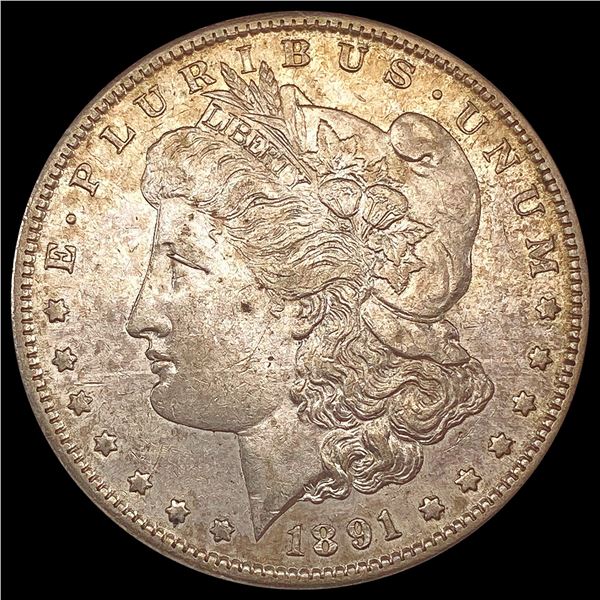 1891-S Morgan Silver Dollar CLOSELY UNCIRCULATED