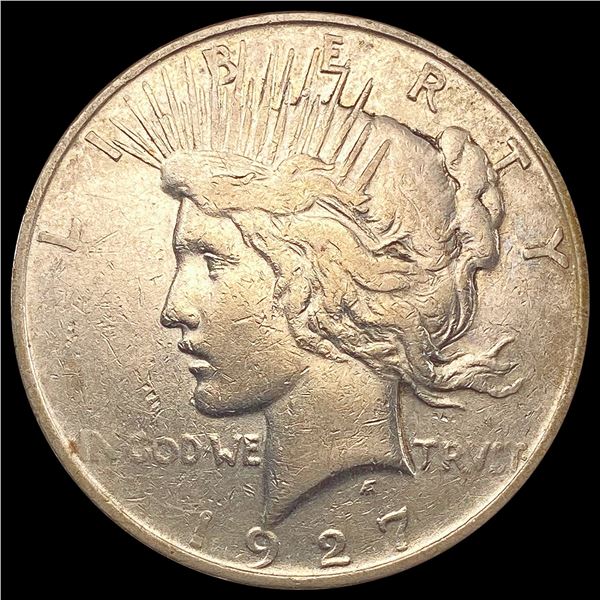 1927-D Silver Peace Dollar NEARLY UNCIRCULATED