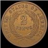 Image 2 : 1864 Two Cent Piece CLOSELY UNCIRCULATED