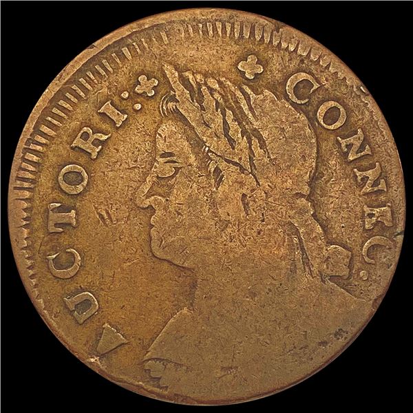 1787 Auctori Connec Coin NICELY CIRCULATED