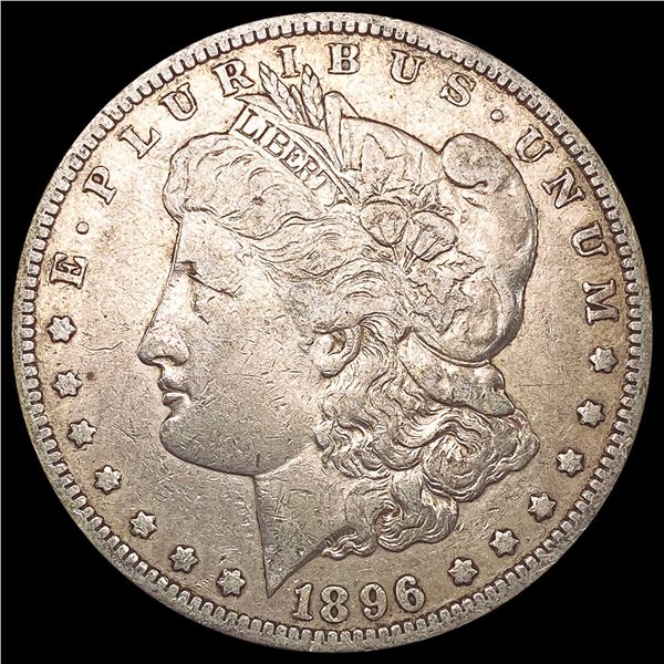 1896-O Morgan Silver Dollar NEARLY UNCIRCULATED