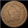 Image 1 : 1812 Classic Head Large Cent NICELY CIRCULATED