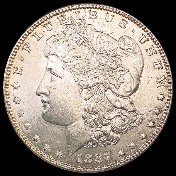 1887 Morgan Silver Dollar CLOSELY UNCIRCULATED
