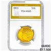 Image 1 : 1913 $10 Gold Eagle PGA MS65