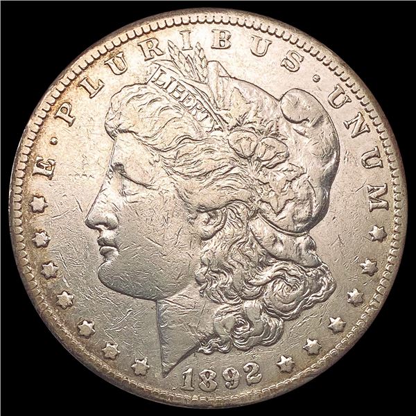 1892-CC Morgan Silver Dollar CLOSELY UNCIRCULATED