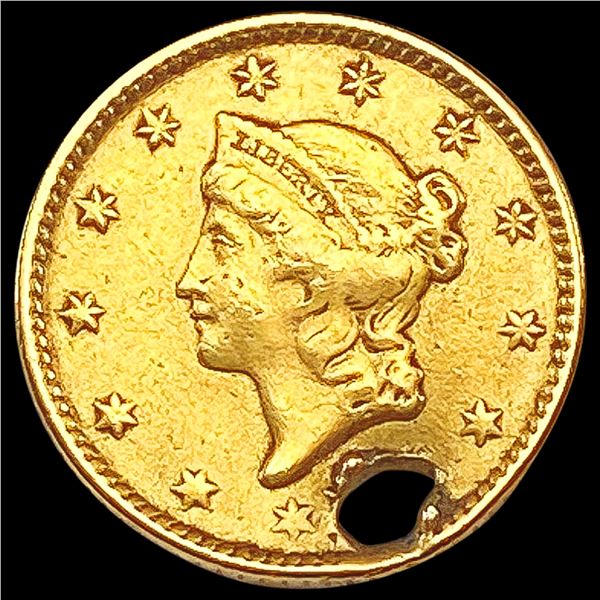 1853 Rare Gold Dollar HIGH GRADE