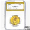 Image 1 : 1997 1/2oz $25 AGE PGA MS70