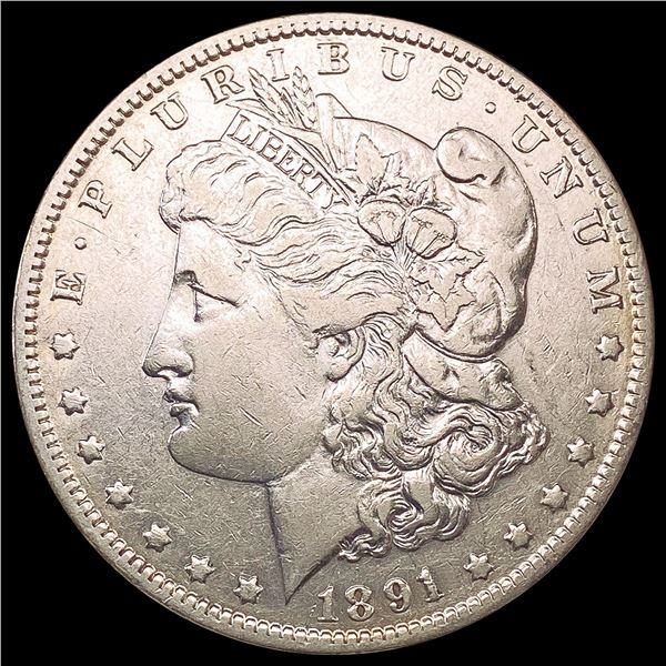 1891-O Morgan Silver Dollar NEARLY UNCIRCULATED
