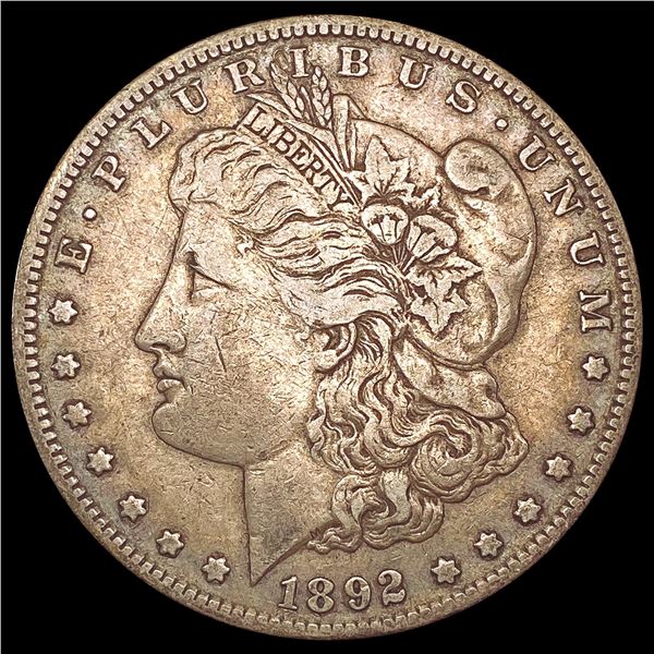 1892-S Morgan Silver Dollar LIGHTLY CIRCULATED