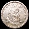 Image 1 : 1857 Seated Liberty Quarter NEARLY UNCIRCULATED