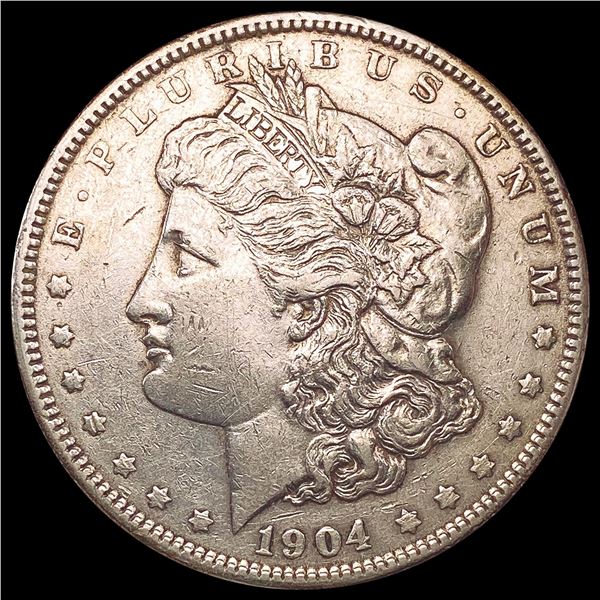 1904 Morgan Silver Dollar CLOSELY UNCIRCULATED