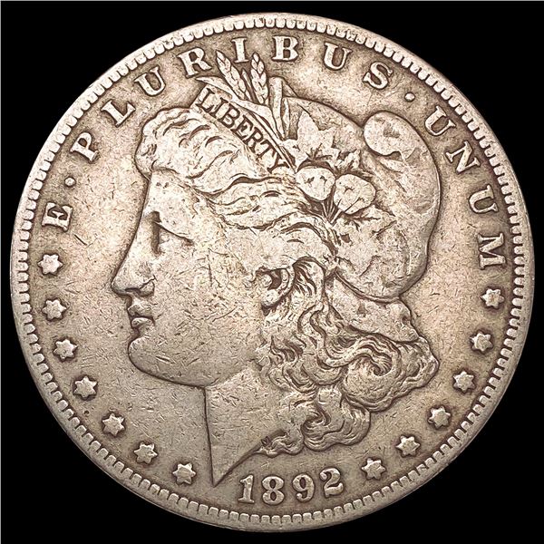 1892-S Morgan Silver Dollar NICELY CIRCULATED