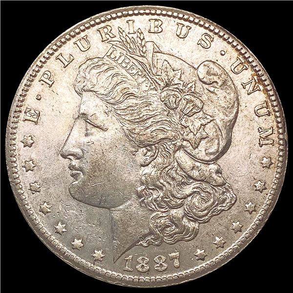 1887-S Morgan Silver Dollar CLOSELY UNCIRCULATED