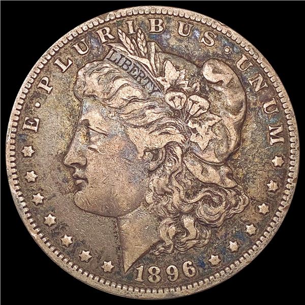1896-s Morgan Silver Dollar ABOUT UNCIRCULATED