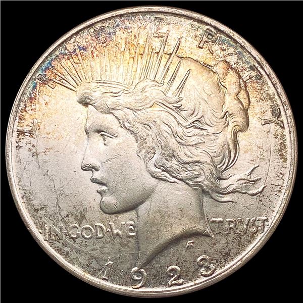 1923-D Silver Peace Dollar SUPERB GEM BU