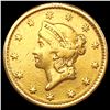 Image 1 : 1852 Rare Gold Dollar LIGHTLY CIRCULATED
