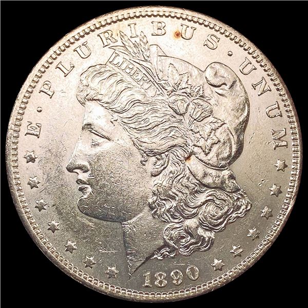 1890-S Morgan Silver Dollar CLOSELY UNCIRCULATED