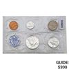 1964 Accented Hair US Proof Set [5 Coins]