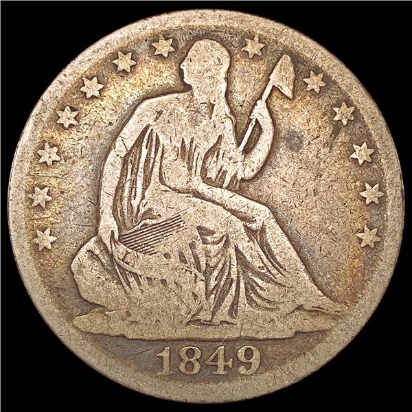 1849-O Seated Liberty Half Dollar NICELY CIRCULATED