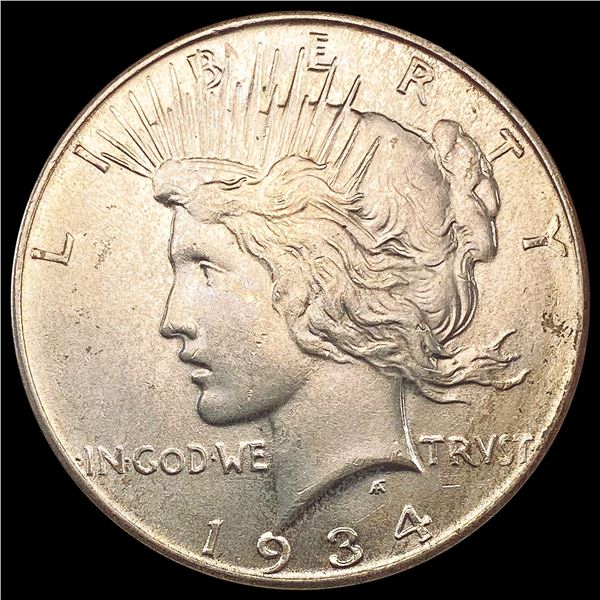 1934 Silver Peace Dollar UNCIRCULATED