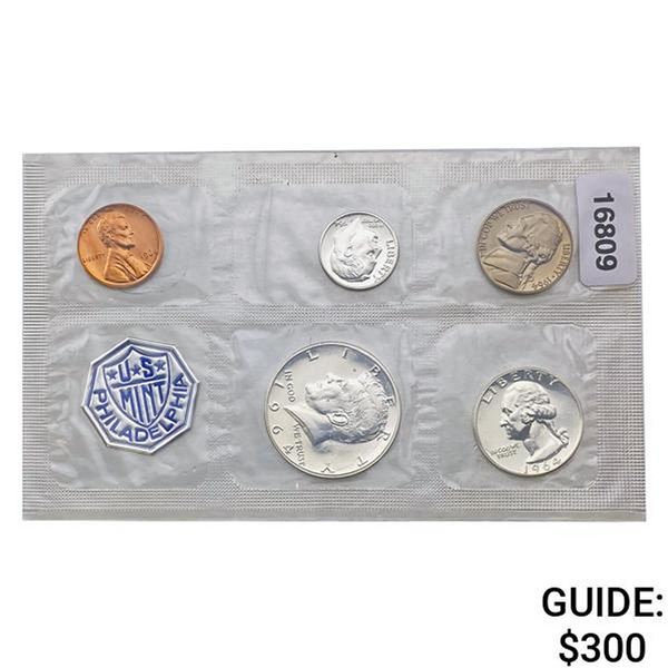 1964 Accented Hair US Proof Set [5 Coins]