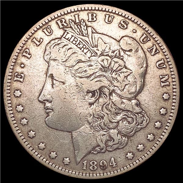 1894-O Morgan Silver Dollar NEARLY UNCIRCULATED