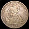 Image 1 : 1858-O Seated Liberty Half Dollar ABOUT UNCIRCULATED