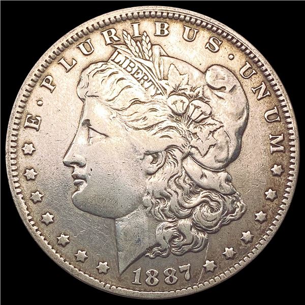1887-O Morgan Silver Dollar ABOUT UNCIRCULATED