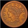 1854 Braided Hair Large Cent NEARLY UNCIRCULATED