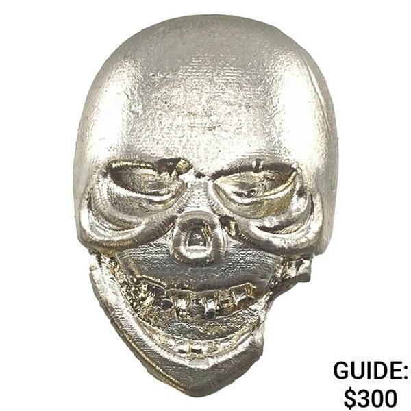 ND 1.75oz Silver Seeker Skull