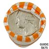 Image 1 : 1964 Gem BU Roll of Washington Quarters [40 Coins]